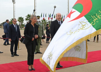 Elisabeth Borne en visite en Algérie