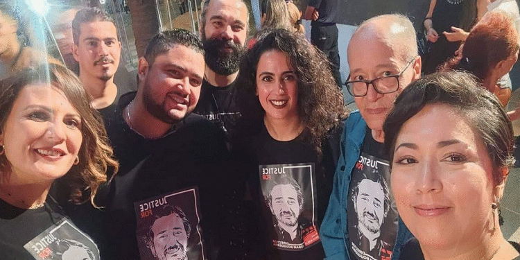 le réalisateur Issam Bouguerra était présent à l'ouverture des JCC