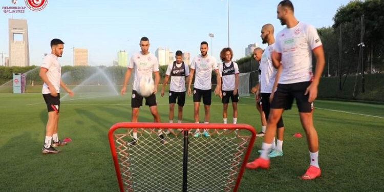 Tunisie séance d'entraînement