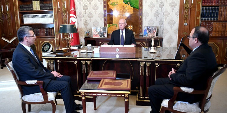 Kais Saied Taoufik Charfeddine Mourad Saidane