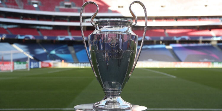 Le trophée de laLigue des Champions