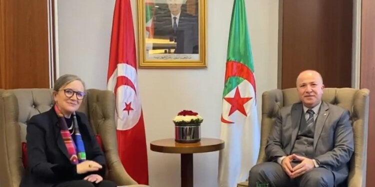La Cheffe du gouvernement Najla Bouden en Algérie