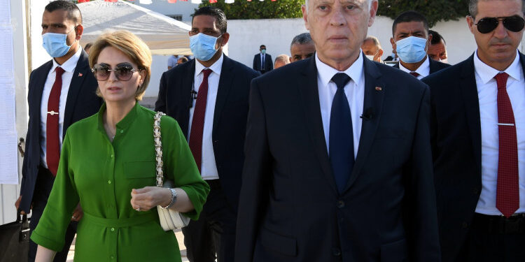 Kais Saied à Alger