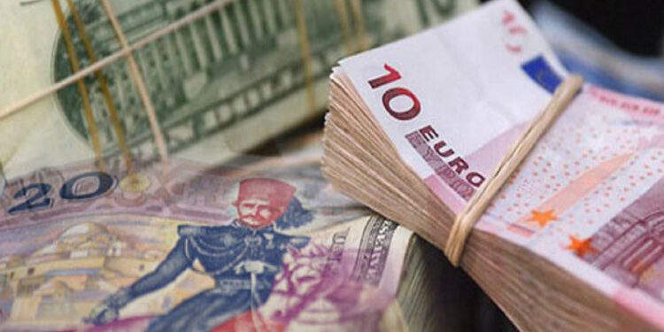 euro dinar tunisien