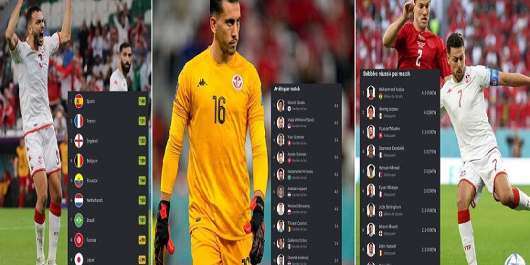 Mondial-2022 : les belles stats des Tunisiens !