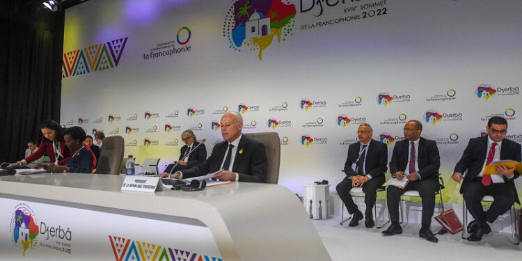 Kais Saied Sommet de la Francophonie