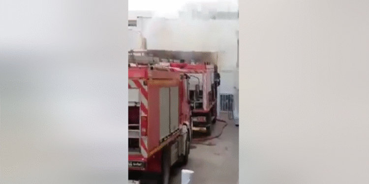 Incendie Habib Thameur