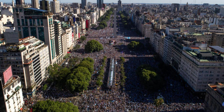 C’est la folie totale en Argentine !