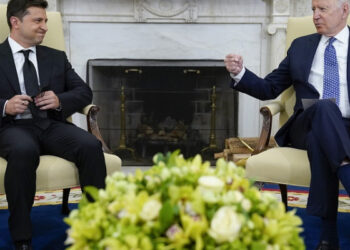 Volodymyr Zelensky Joe Biden
