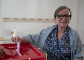 La cheffe du gouvernement a voté