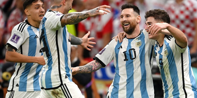 L’Argentine en finale de la Coupe du monde pour la 6e fois de son histoire