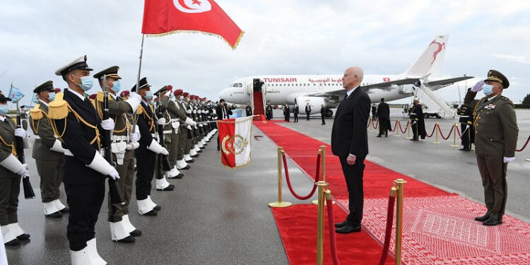 Kais Saied effectue un déplacement en Arabie Saoudite (photo d'archives)