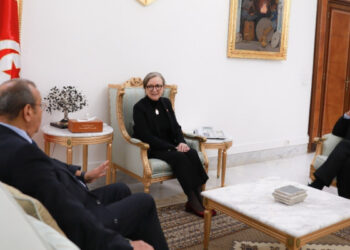 Najla Bouden s'entretient avec Noureddine Taboubi et Samir Majoul