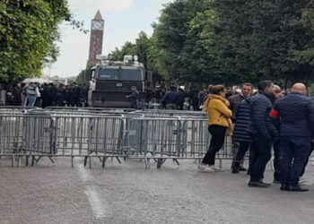 Présence sécuritaire renforcée à l’avenue Habib Bourguiba