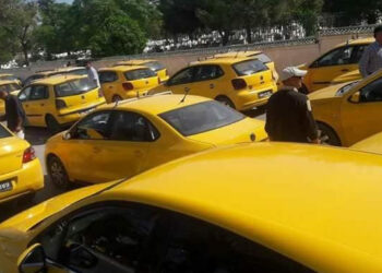 Les taxis en grève dans le Grand-Tunis
