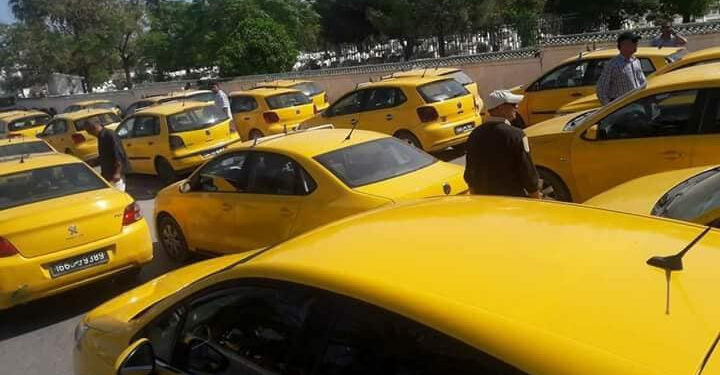 Les taxis en grève dans le Grand-Tunis