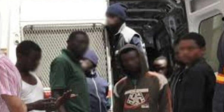 Arrestation de 151 Subsahariens