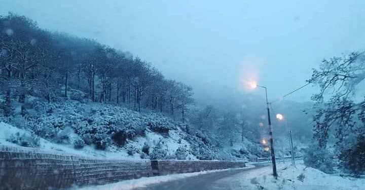 Tunisie : Pluie abondante et chutes de neige sur les hauteurs