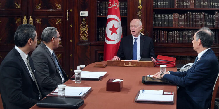 Réunion Kais Saied