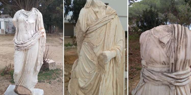 Sans nom ni visage : L'allée des décapités antiques