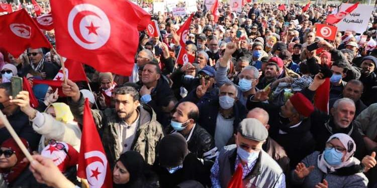 Le Front de salut national manifeste pour appeler à libérer ses membres arrêtés