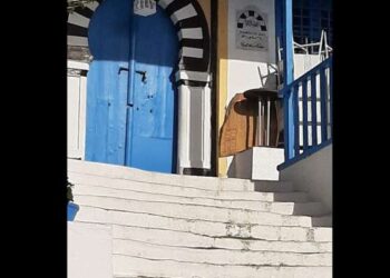 Le café désert de  Sidi Bou Saïd