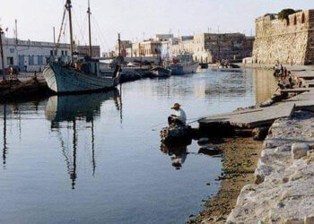 Voici le "boughaz" qui traversait la Goulette !