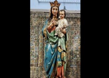 La Vierge et l'enfant au Musée du Bardo