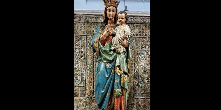 La Vierge et l'enfant au Musée du Bardo