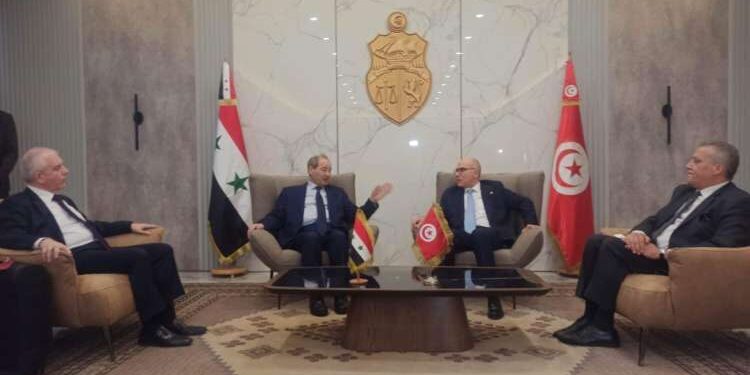 Première visite officielle d’un responsable syrien en Tunisie depuis plus de dix ans