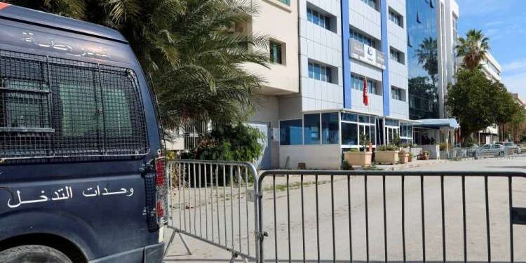 Le siège d'Ennahdha, le 18 avril 2023. Photo REUTERS