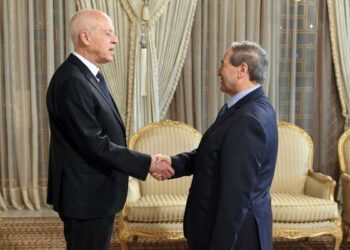 Kais Saied s’entretient avec le ministre syrien des AE