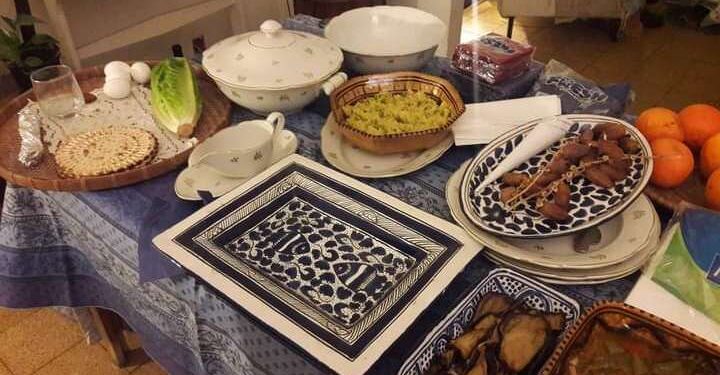 Dîner de Pessah dans une famille juive tunisienne