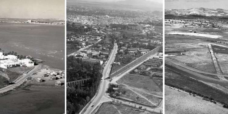 Années 1950 : Exceptionnelles photos aériennes autour de Tunis