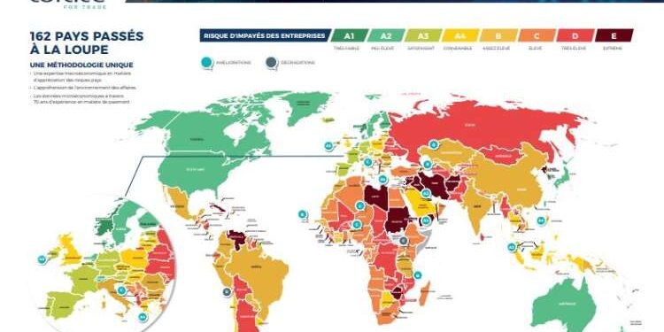 162 pays passés à la loupe : le risque d'impayés des entreprises tunisiennes reste élevé !
