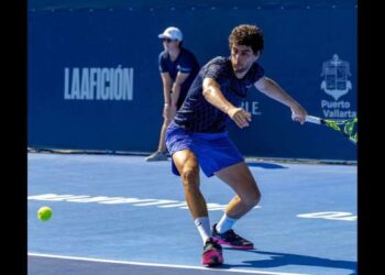 Aziz Dougaz à Wimbledon