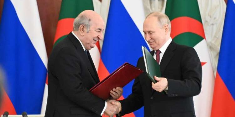 La Russie et l’Algérie renouvellent leur « partenariat stratégique »