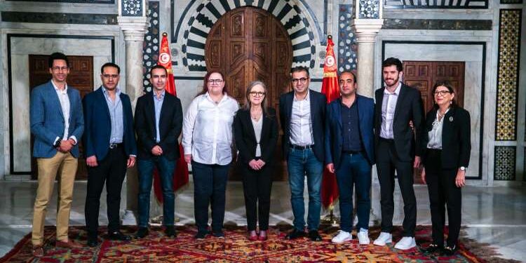 Les startuppeurs tunisiens chez Najla Bouden