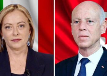 Giorgia Meloni en Tunisie sur invitation de Kais Saied