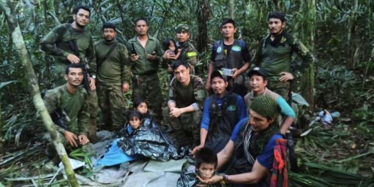 Quatre enfants perdus dans la jungle amazonienne depuis 40 jours retrouvés vivants