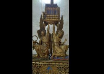Trésor de la cathédrale de Tunis, le reliquaire de Saint-Louis, de Carthage et Versailles