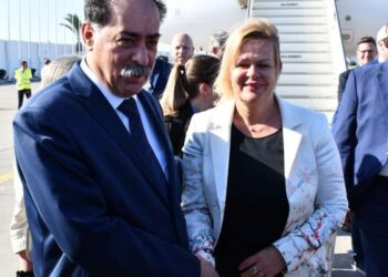 Les ministres de l'Intérieur français et allemand en Tunisie