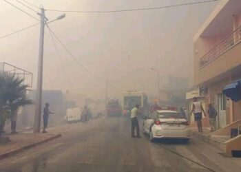 Incendie à Melloula : Mise en place d’une cellule de crise