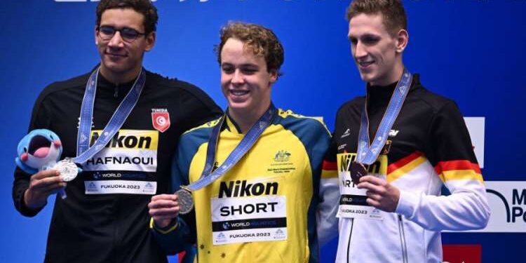 Médaille d'argent pour Ahmed Ayoub Hafnaoui aux Mondiaux de Fukuoka