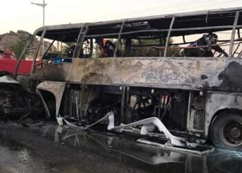 Algérie : Au moins 34 morts carbonisés dans un accident de bus