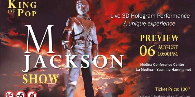 Michael Jackson Show en hologramme à Yasmine Hammamet