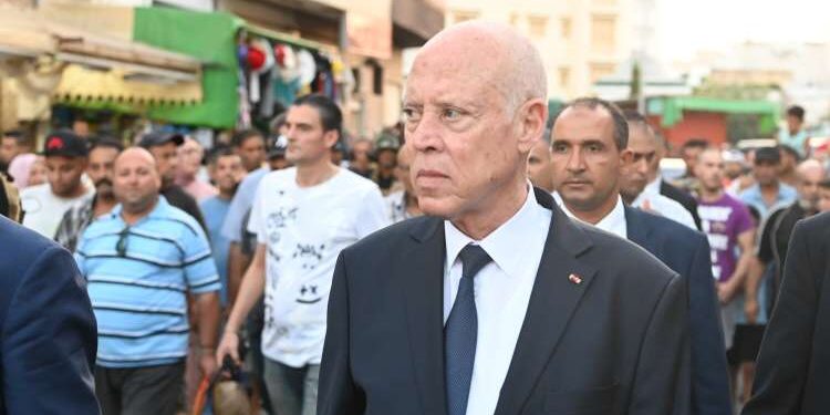 Kais Saied en visite à l’Ariana