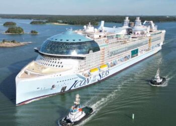 « Icon of the Seas », le plus gros paquebot du monde, voit le jour en Finlande !