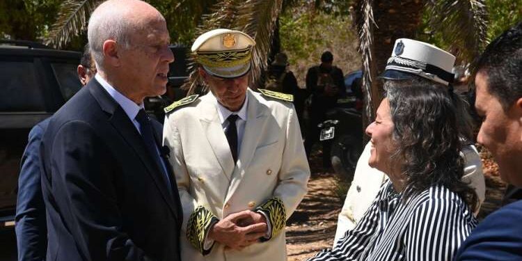 Saied à la Manouba pour suivre la création de la première entreprise citoyenne pour femmes