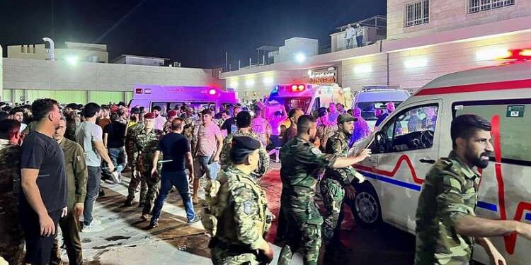Irak: au moins 100 morts dans un incendie lors d'un mariage